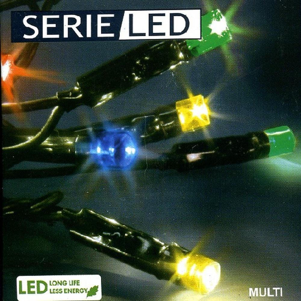Star LED Lichterkette 12m 96er multicolor / schwarz außen Best Season 476-51