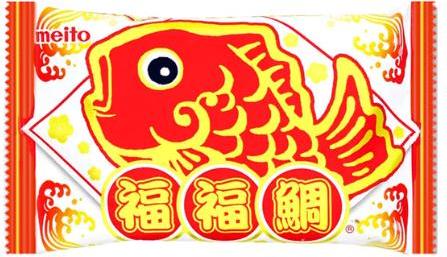 Meito | Puku Puku Tai Waffel - 16,5 G - Kakaogeschmack - Knusprige Kekse - Japanische Süßigkeiten