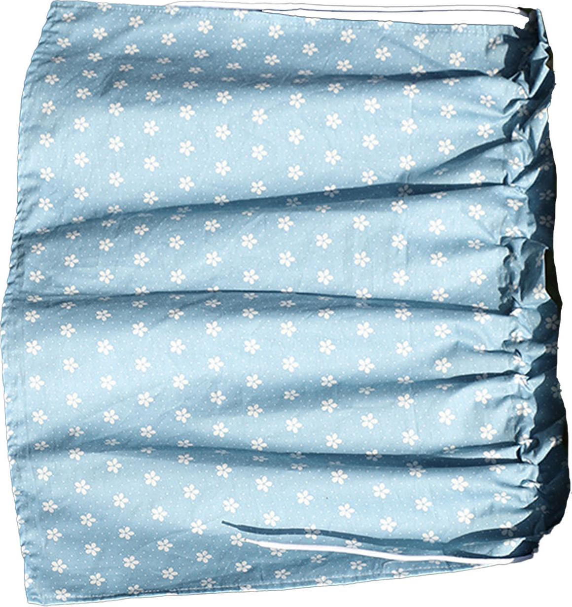 Cocosity Auto Vorhang Saugnapf Sonnenblende Cartoon Sonnenschutz Isolierung Seitenscheibe Vorhang Blau Kleine Blumen