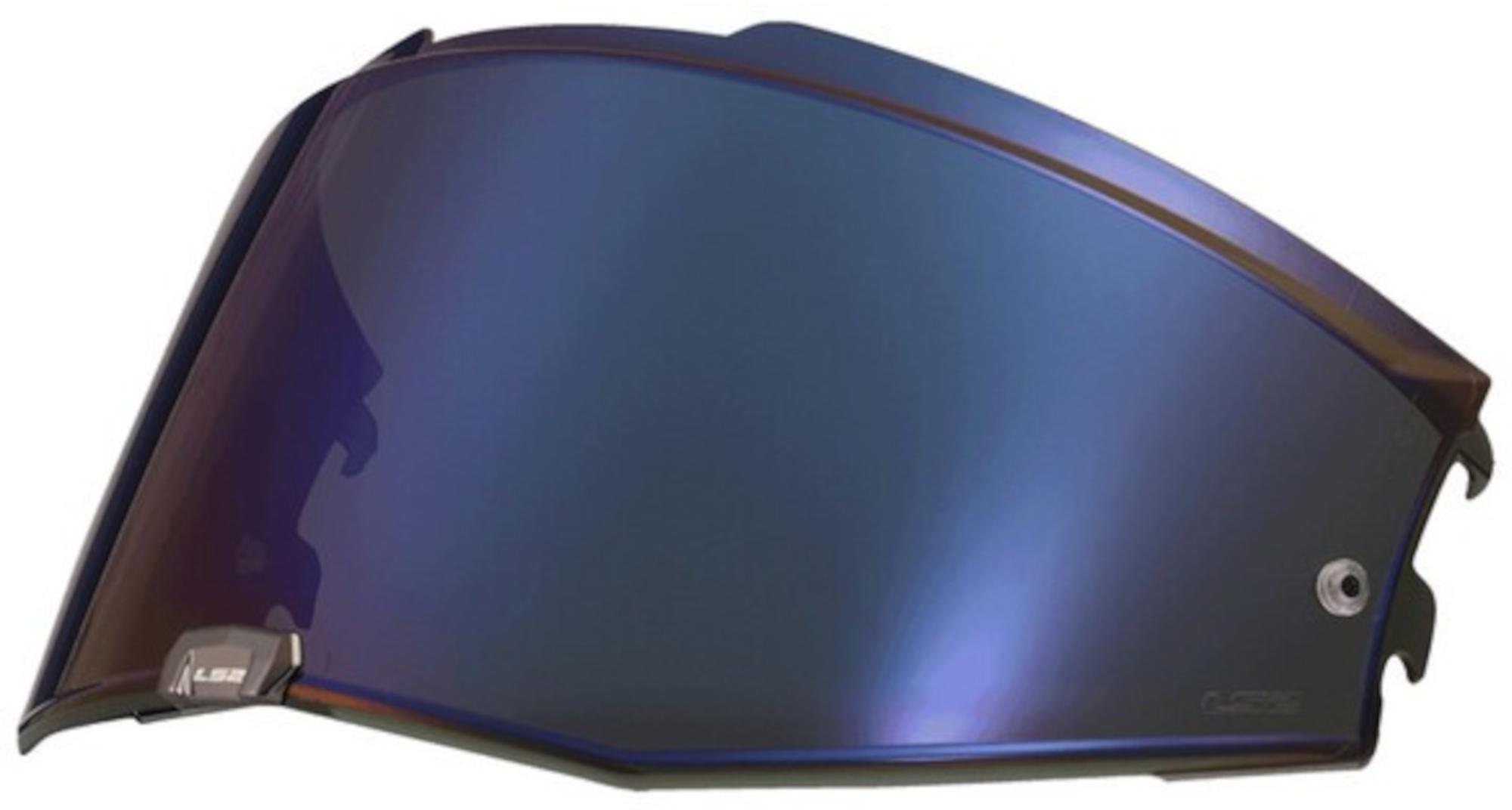 LS2 Helmets LS2 FF910 Iridium Visier, iridium blau 806910VIS17