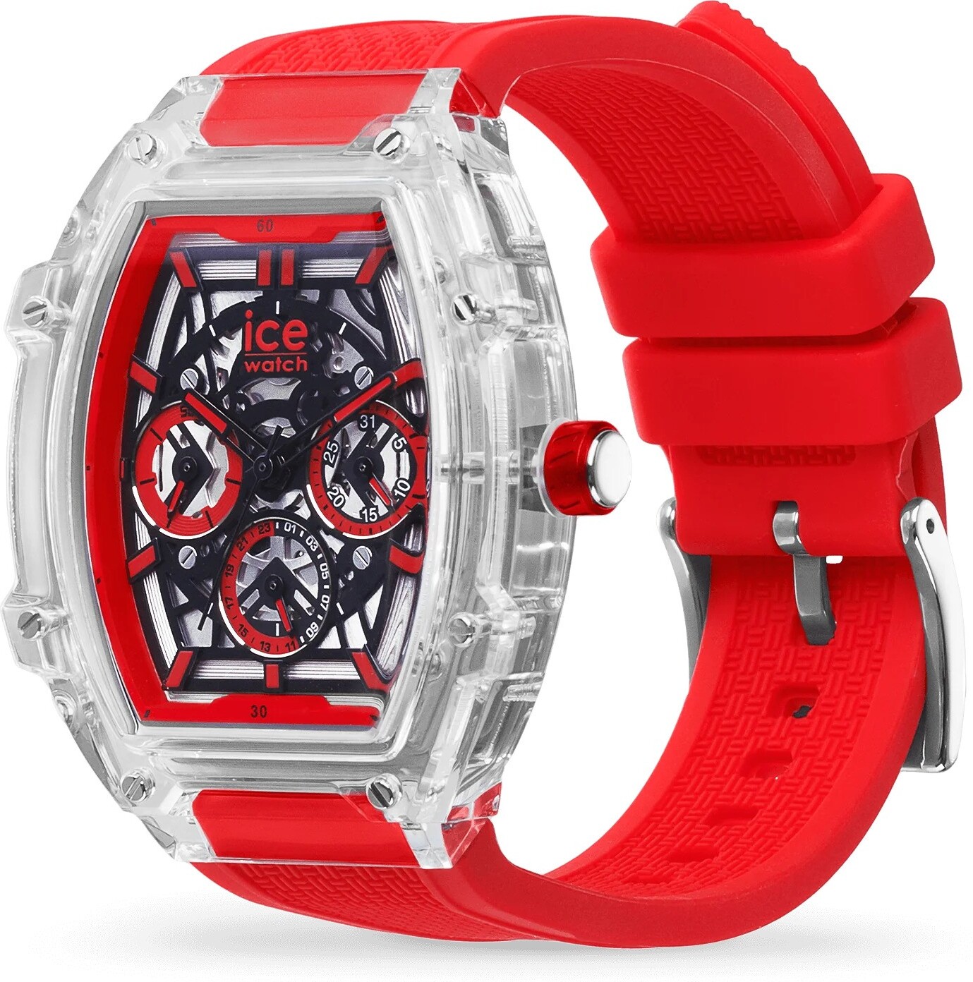 ICE-WATCH Damenuhr ICE boliday číra červená 024288