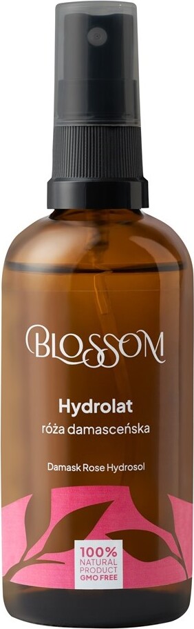 Blossom Damaszener Rosenwasser Hydrolat 100 ml - Natürliche Gesichtspflege Essenz