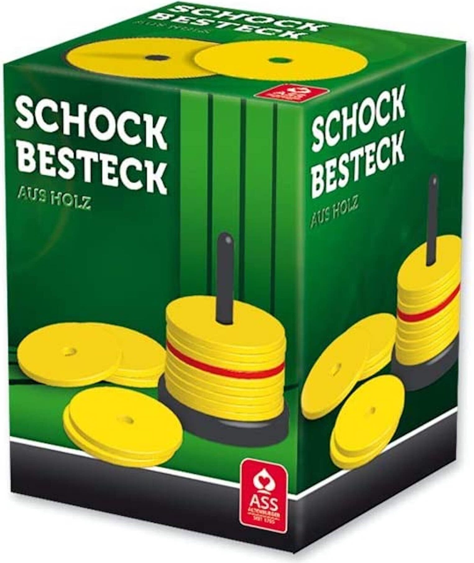 ASS-Altenburger ASS Altenburger - Schockbesteck aus Holz 22597706