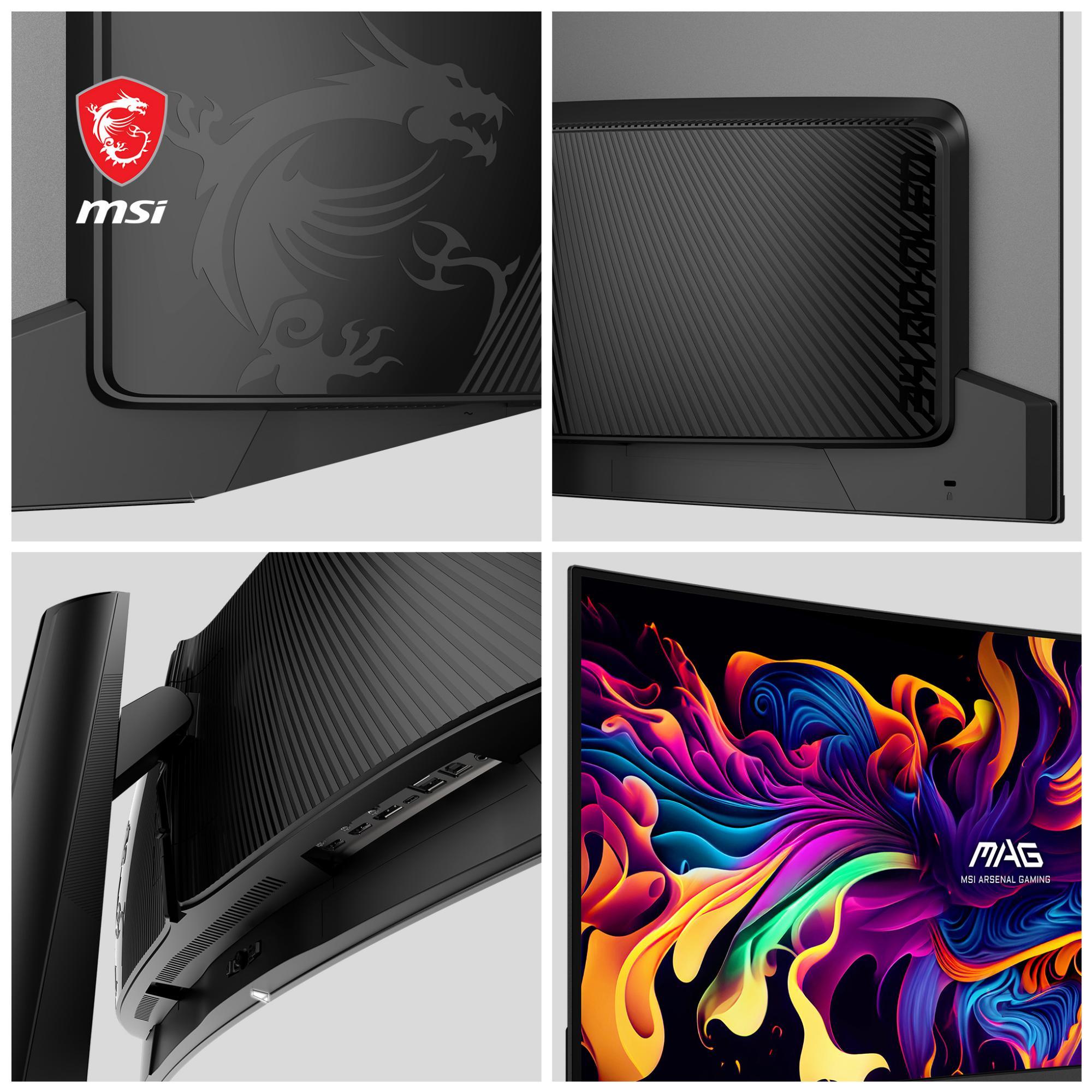 MSI MAG 341CQPDE QD-OLED, 86,4 cm (34"), 3440 x 1440 px, UltraWide Quad HD, QD-OLED, 0,03 ms, Čierna