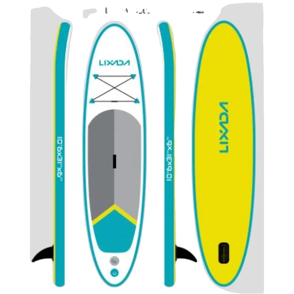 Nafukovací paddleboard, nastaviteľné pádlo, nosnosť 150 kg, 3,2 m