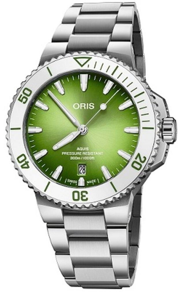 Oris Mod. Aquis Date Der Geschmack des Sommers