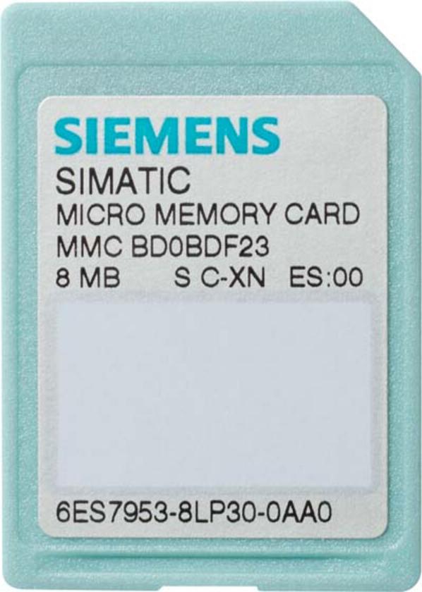Siemens Indus.Sector M-Memory Card S7/300/C7 2-MBYTE 6ES7953-8LL31-0AA0 6ES79538LL310AA0