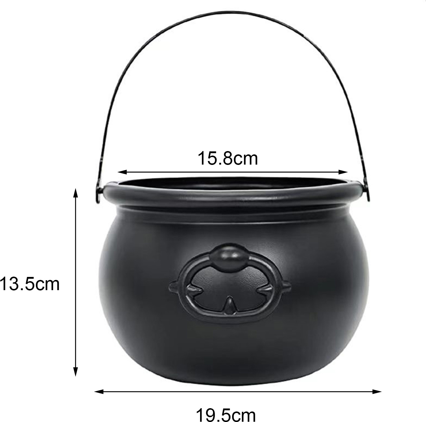 SKOOLOVE Halloween Hexenkessel Dekoration, Durchmes Produktbild-Vorschau 8