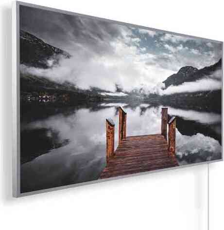 Könighaus Infrarot KÖNIGHAUS Panorama Infrarotheizung 1200W - Steeg am Bergsee mit Smart-Thermostat und App Panorama-Serie_P_1200_08_Steeg am Bergsee+Smart