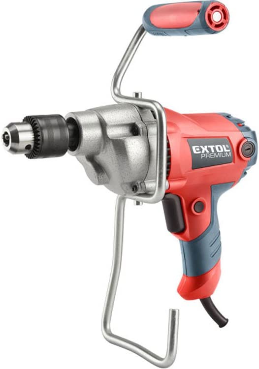 Extol Premium Baustoffrührwerk 850 W mit Wendelrührer, 1 Stück, rot, 8890611