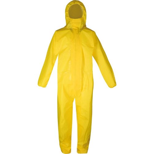 Schutzoverall CoverChem® Gr.XL gelb PSA III CC200/XL