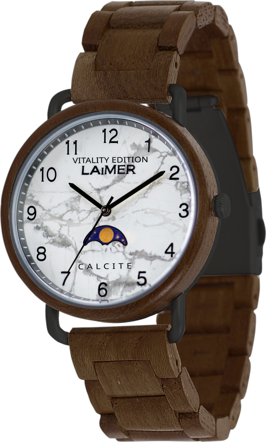 LAiMER Herren Holz Armbanduhr - 0124 Gottfried