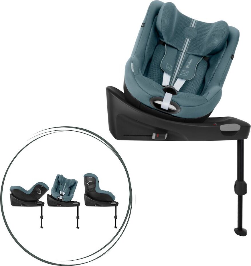 Cybex Cybex Sirona Gi Plus i-Size Reboard Kindersitz (Modell 2025), Farbe:Stormy Blue 0126.00.001090