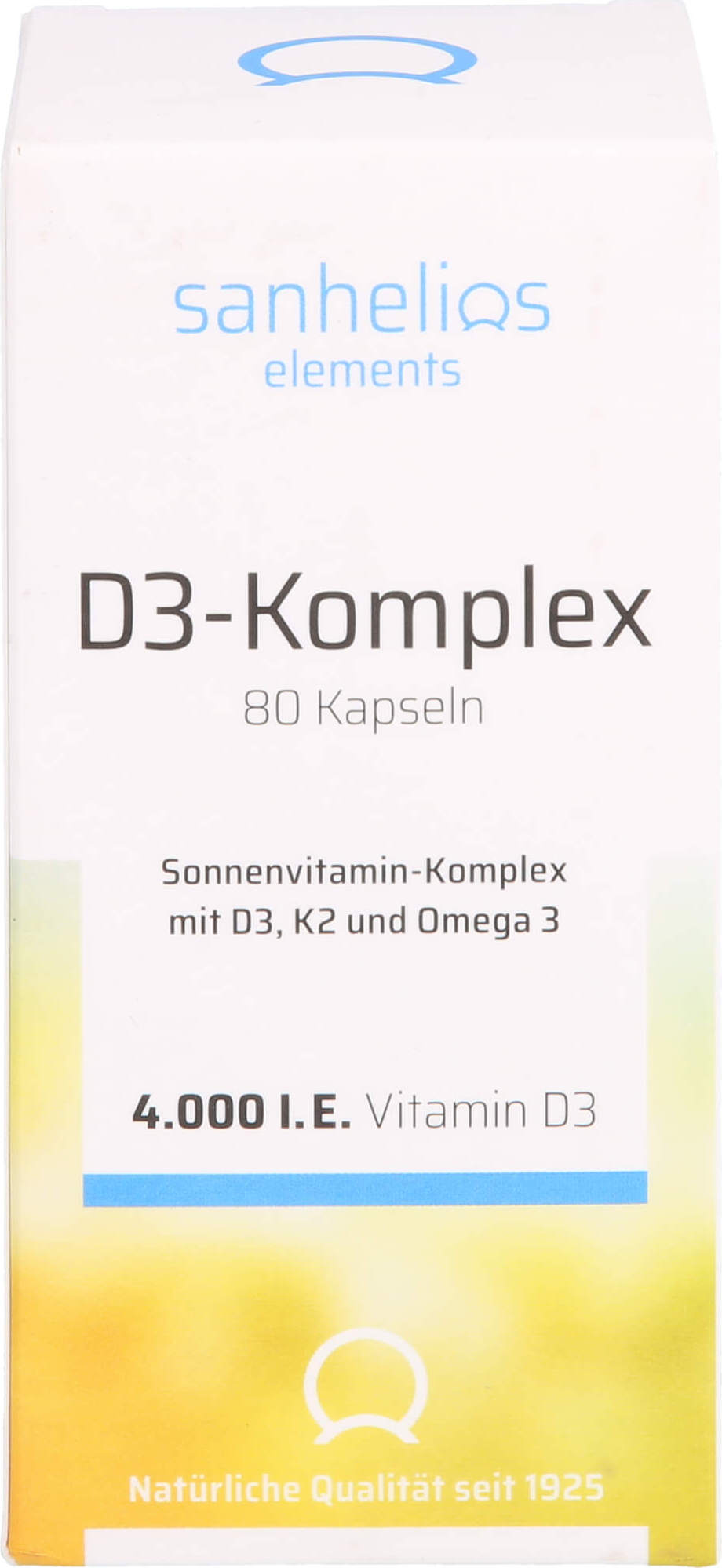Hansa Naturheilmittel GmbH Sanhelios Vitamin D3 Sonnenvitamin-Komplex mit K2 80 St 15242909