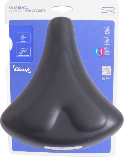 Selle Royal 5310512, Fahrradsattel, Männer, Schwarz, Einfarbig, Italien