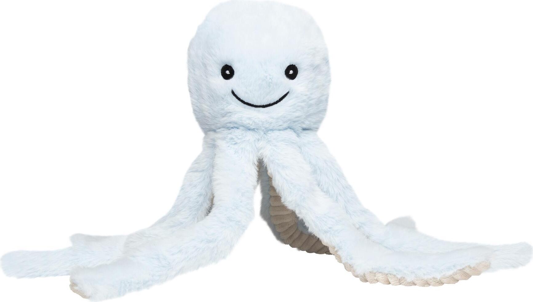 mbw Vertriebsges.mbH Recycel Oktopus blau, Höhe 35 cm, aus 100% recycelten PET-Flaschen