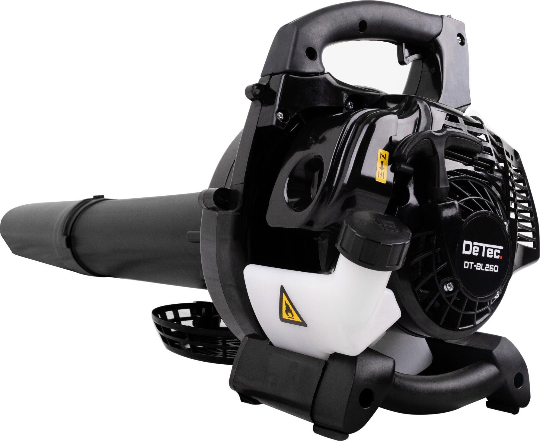 DeTec. Benzin Laubsauger Laubgebläse mit Fangsack 244,8 km/h WK2000010025_67