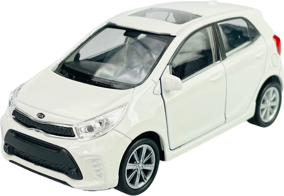 Welly Die Casting Fty. Ltd. Welly KIA Picanto JA 5 Türer Weiss Ab 2017 1/34-1/39 Metal Modell Auto Die Cast Neu im Kasten 43760