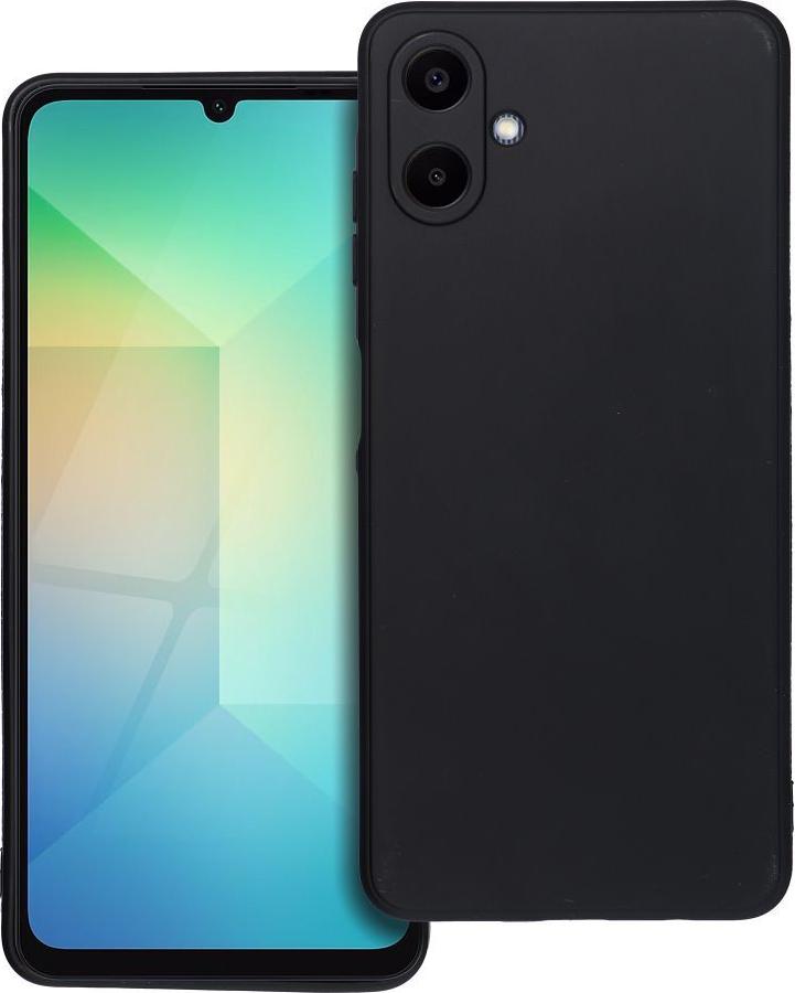 MATT kryt na mobilný telefón vhodný pre SAMSUNG A06 4G čierny
