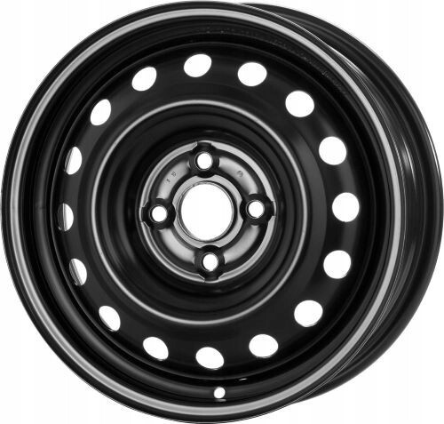 MWD Stahlfelge 16 Zoll, 6,5 Zoll breit, 4 Loch, Lochkreis 108 mm, Einpresstiefe (ET) 38 mm, STAAL 16274