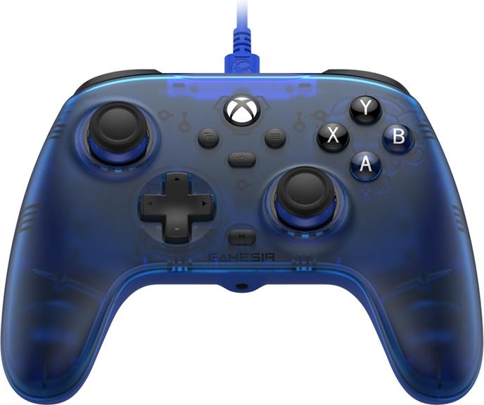 GameSir T7, Gamepad, PC, Xbox One S, Xbox One X, Xbox Series S, Xbox Series X, D-pad, Tlačidlo ponuky, Tlačidlo režimu, Analógový/digitálny, Kábel, USB