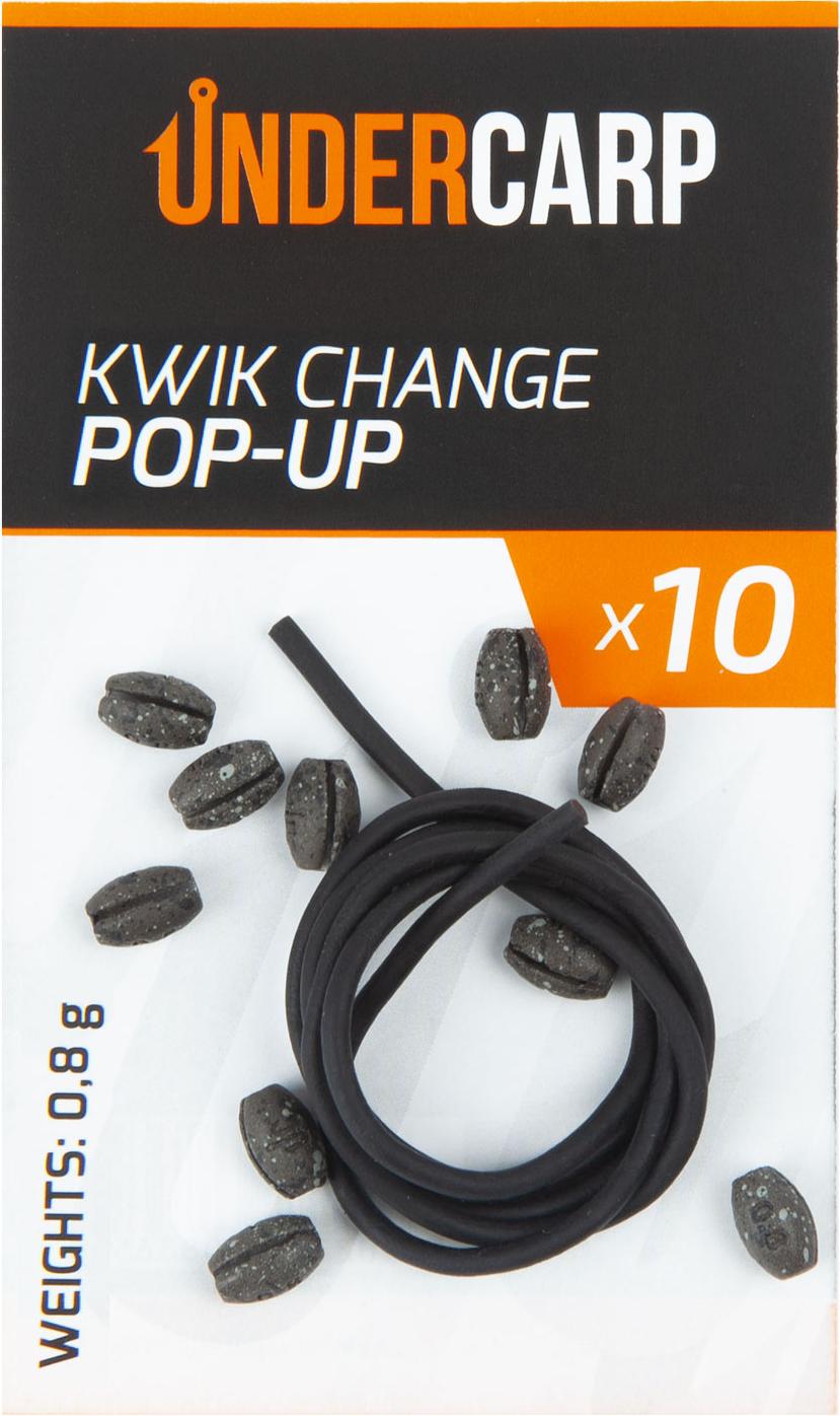 UNDERCARP Kwik Change Pop-Up Gewichte 0,8 g