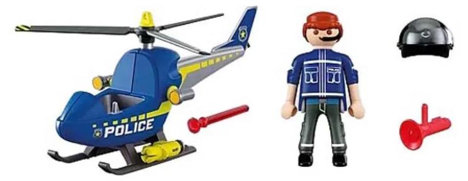 Playmobil 72080 City Action Polizeihelikopter