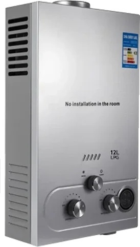 Chauffe-eau Instantané à Gaz VEVOR 18L - Pour Propane/butane, Avec Douche - Neuf
