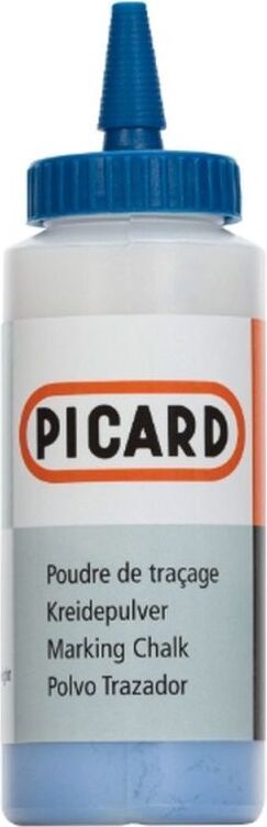 PICARD Nachfüllkreide blau, gut haftend, in Plastikflasche mit Einfüllstutzen blau, 100 gramm Picard-0071575-100