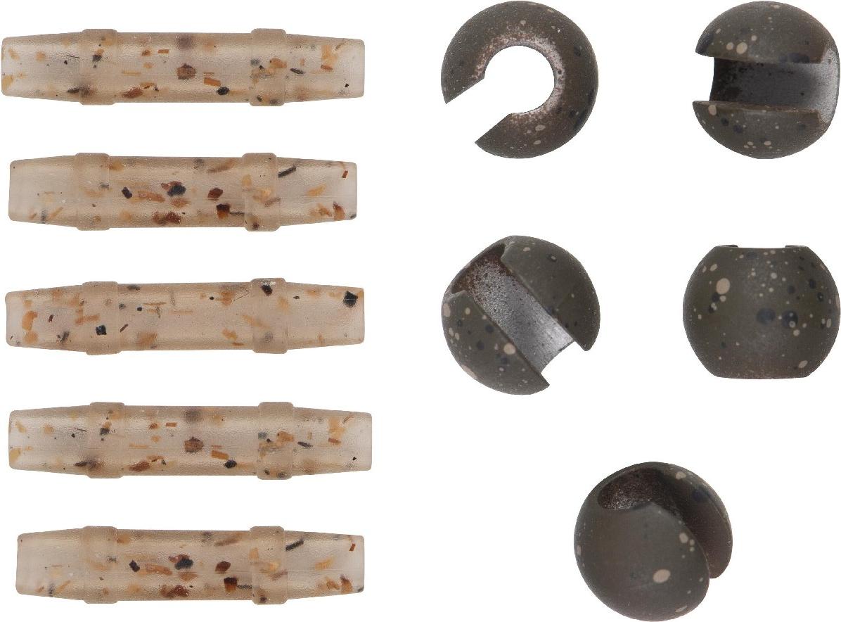 Fox Edges Tubing Tungsten Heli Bead Kit - 5 Stück Vorfachzubehör CAC942