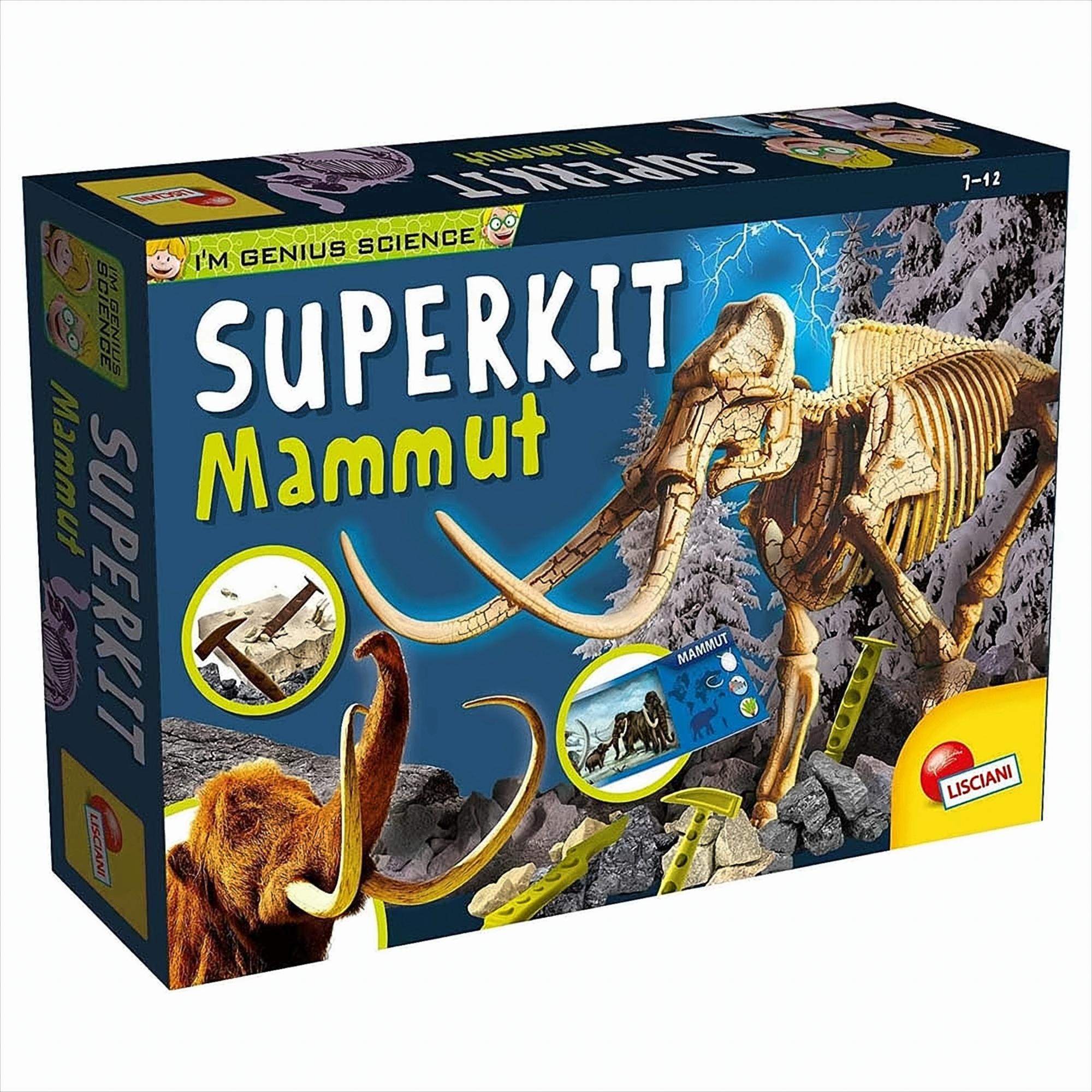 Lisciani Experimentierkasten Superkit Mammut 79964