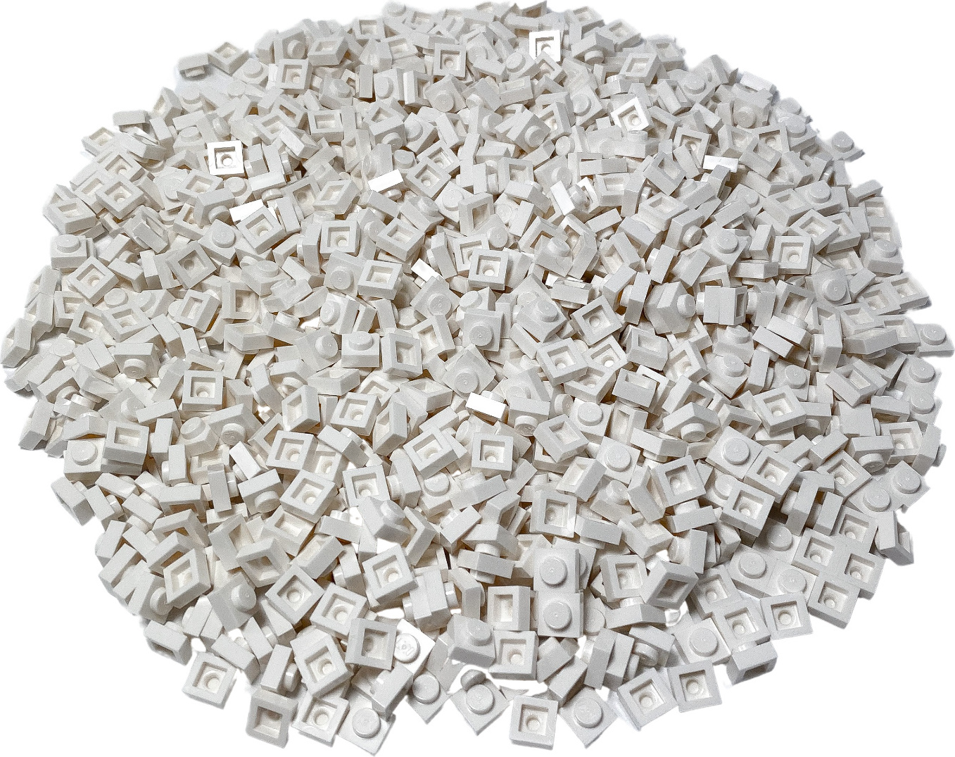 LEGO® 1x1 Platten Bauplatten Weiß - 3024 NEU! Menge 50x