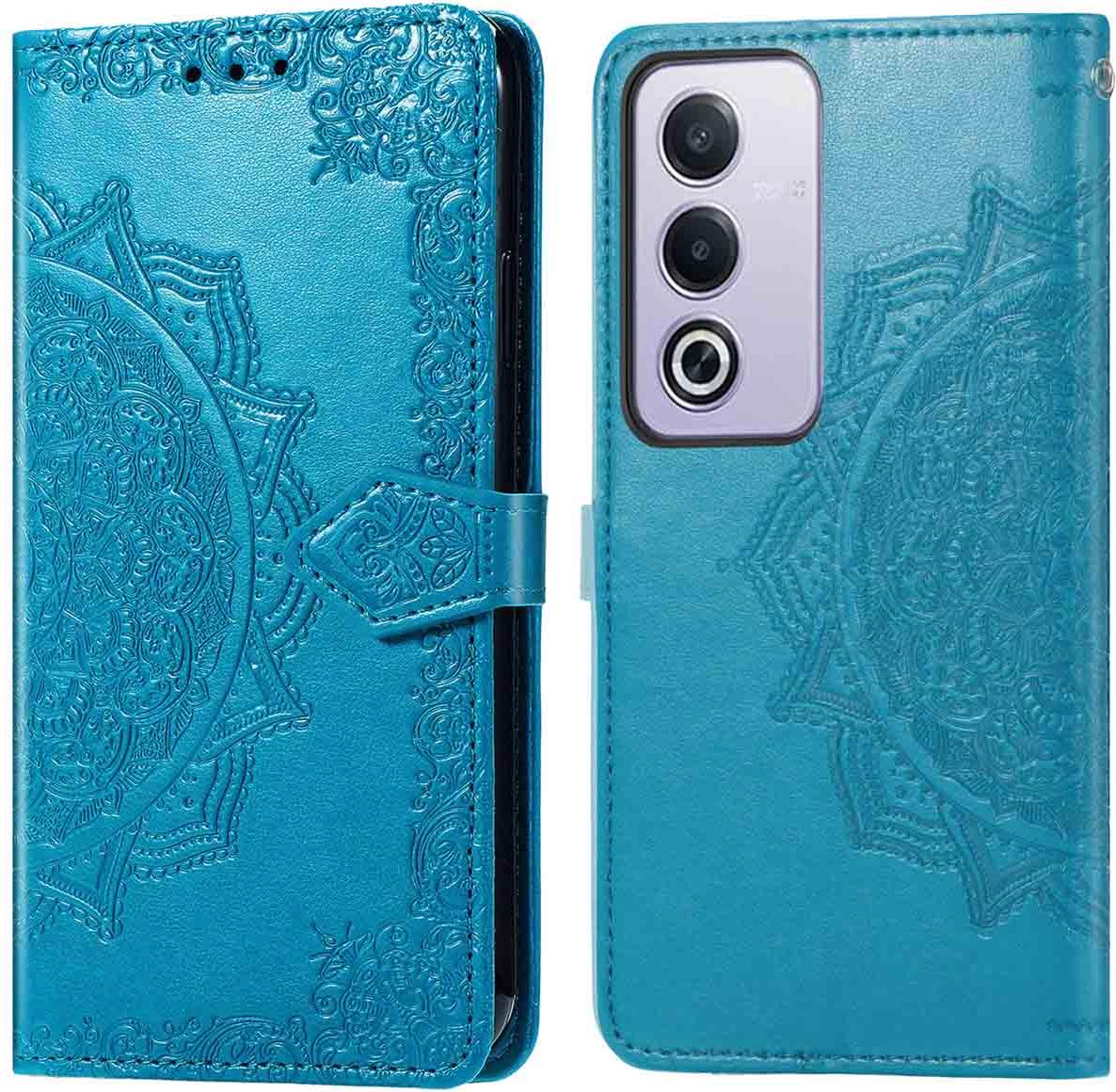 imoshion Mandala knižnica pre Oppo A80 5G - tyrkysová