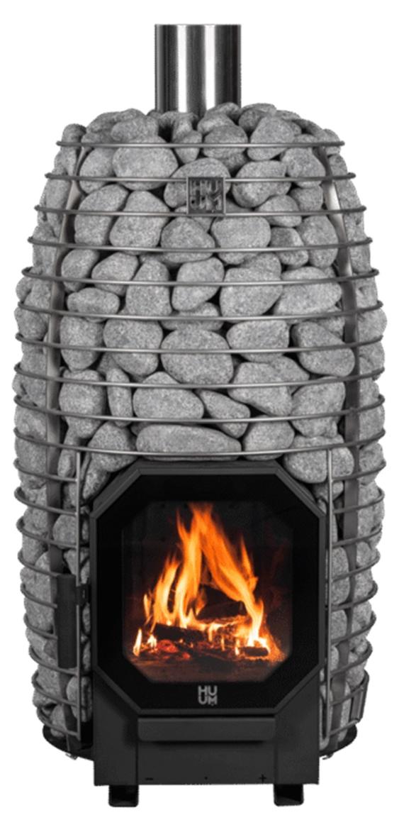 Holzofen für Sauna, HUUM HIVE Flow mini, 2. Bundesimmissionsschutzverordnung H1017011