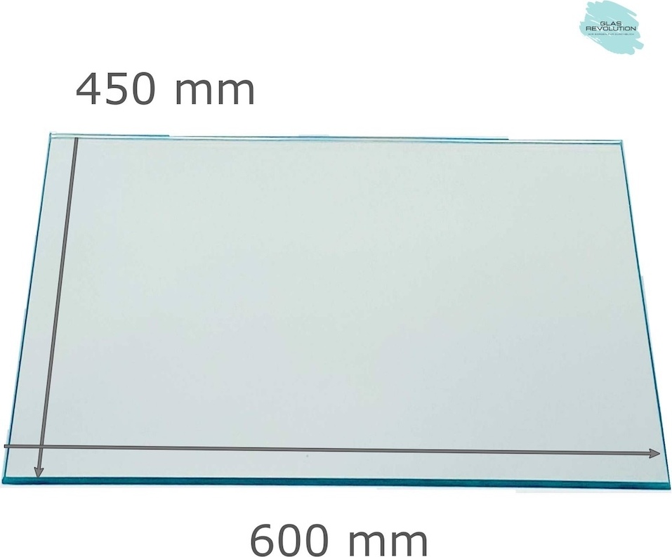 Glas Revolution Spiegel - 5 mm Stärke | Wandspiegel | Dekoration | Badspiegel - 600 mm x 450 mm - (120,20 EUR / qm - Mindestbfl. 0,25 qm - Kantenb 5,35 EUR / lfm. spiegel_5_600450