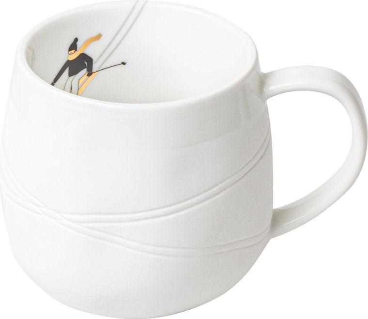 Räder Schneetag Tasse Ski fahren D.7,5cm, H.8,5cm 92312