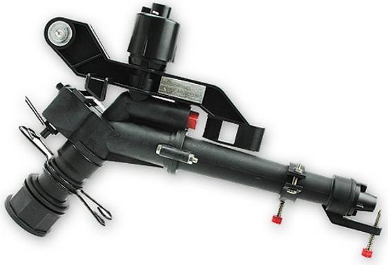 Sprinkler 30-58m Kreisregner Sprenger Rasenregner Impuls Regner Voll- Teilkreisregner BLACK LINE AJ-TS6011 BRADAS
