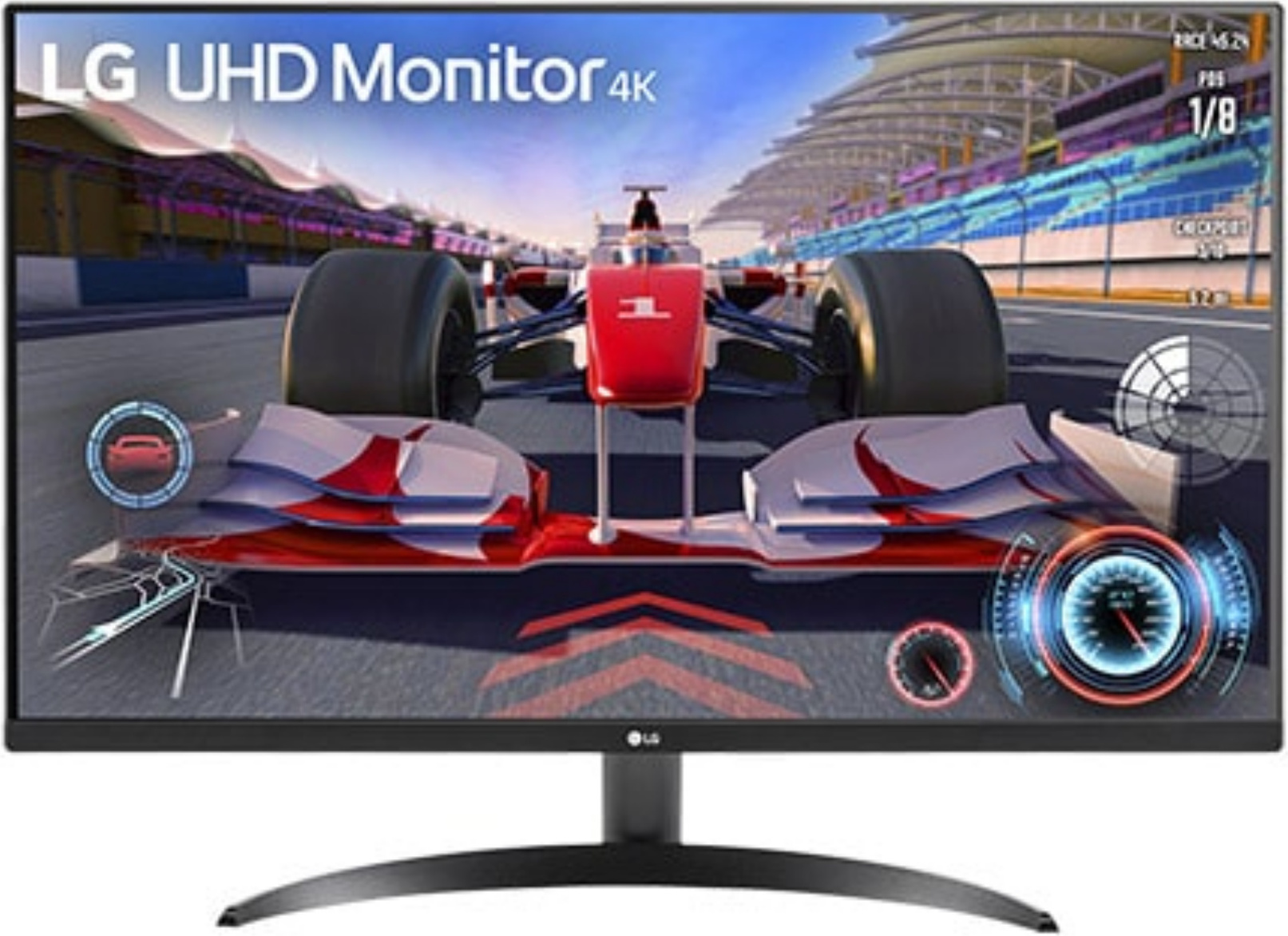 Monitor 32UR500-B, Schwarz, 31,5 Zoll, 4K-UHD, 60 Hz, 4 ms