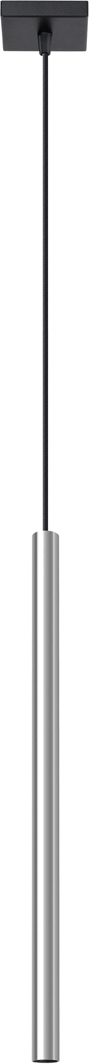 Pendelleuchten PASTELO 1 chrom 1xG9 8W Stahl 100x8x8cm Sollux Lighting