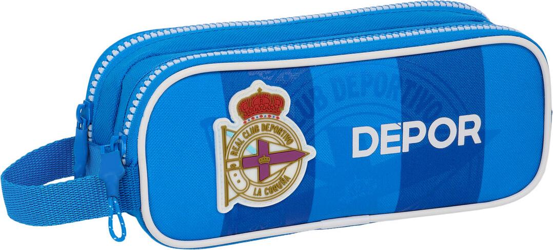 Big Buy Cooking Portatodo Doble R. C. Deportivo de La Coruña Blau 21 x 8 x 6 cm