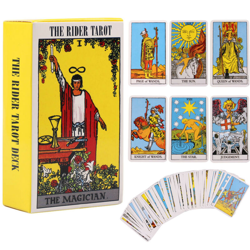 78 Karten Schutzengel Tarot Deck Karte Wahrsagekarten Orakelkarten Tarotkarten
