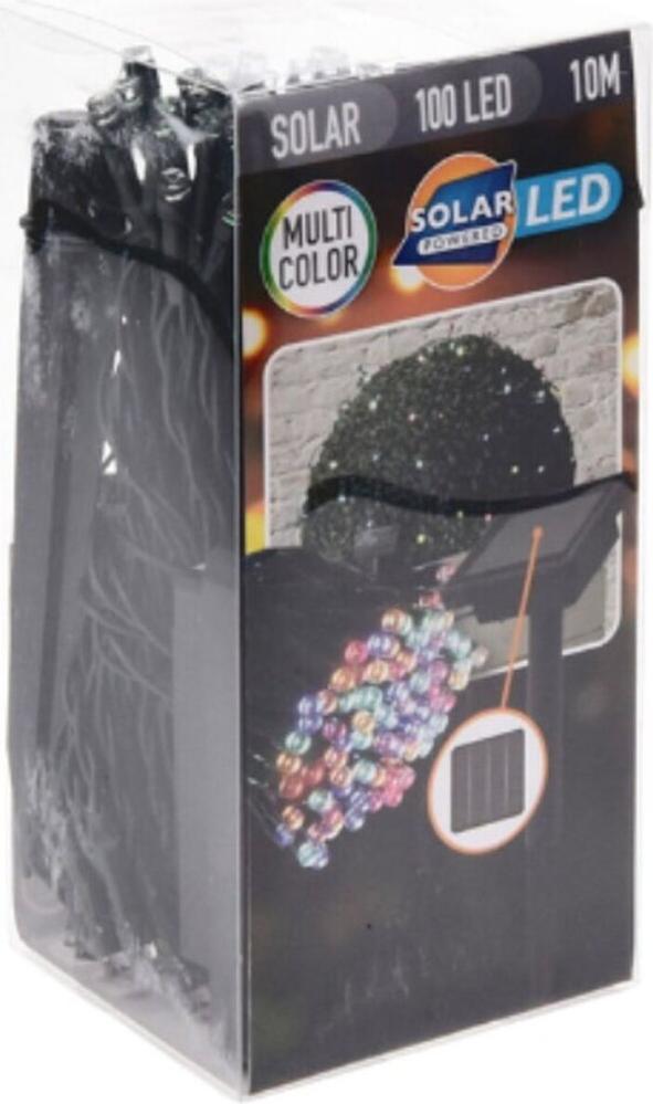Lifetime Brands LED-Lichterkette Lifetime 12 m Bunt Solar