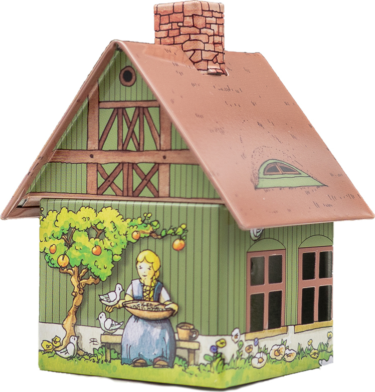 Crottendorfer Räucherkerzen Crottendorfer Räucherhaus mehrfarbig Aschenbrödel 2198