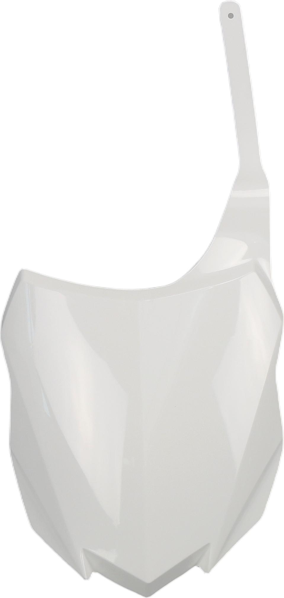 Startnummerntafel UFO PLAST Verkleidung Frontnummerntafel, Farbe:weiß OEM UFO-KA04724-047