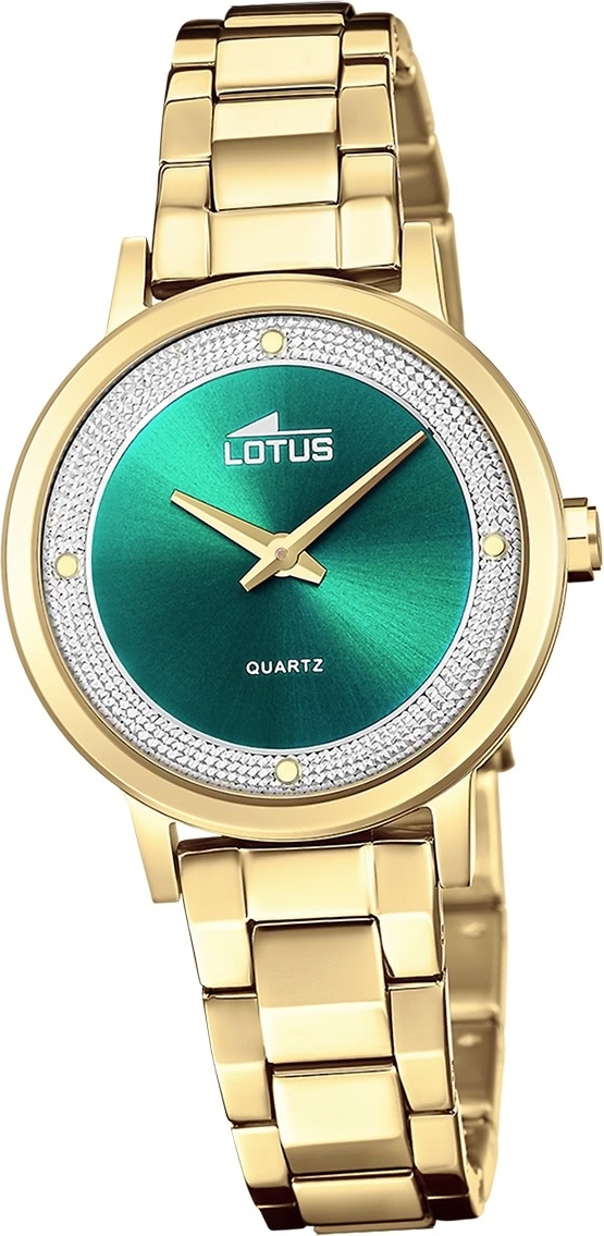 Dámske hodinky Lotus z nehrdzavejúcej ocele zlaté Náramkové hodinky Lotus Classic D2UL18893/3