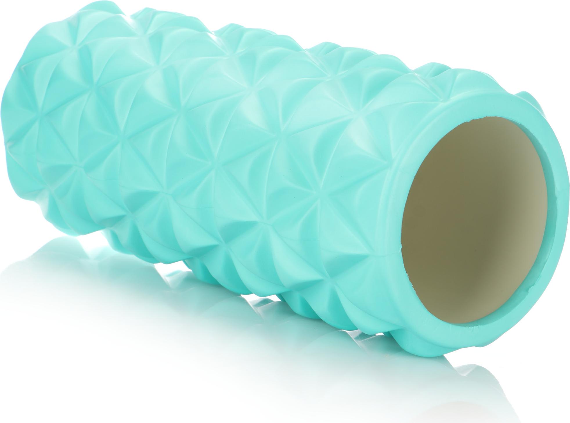 COM-FOUR® Yoga-Rolle, stimmulierender Faszienroller - Durchblutungsförderung und Entspannung nach Arbeit, Fitness, Yoga, Training & Sport CF14713