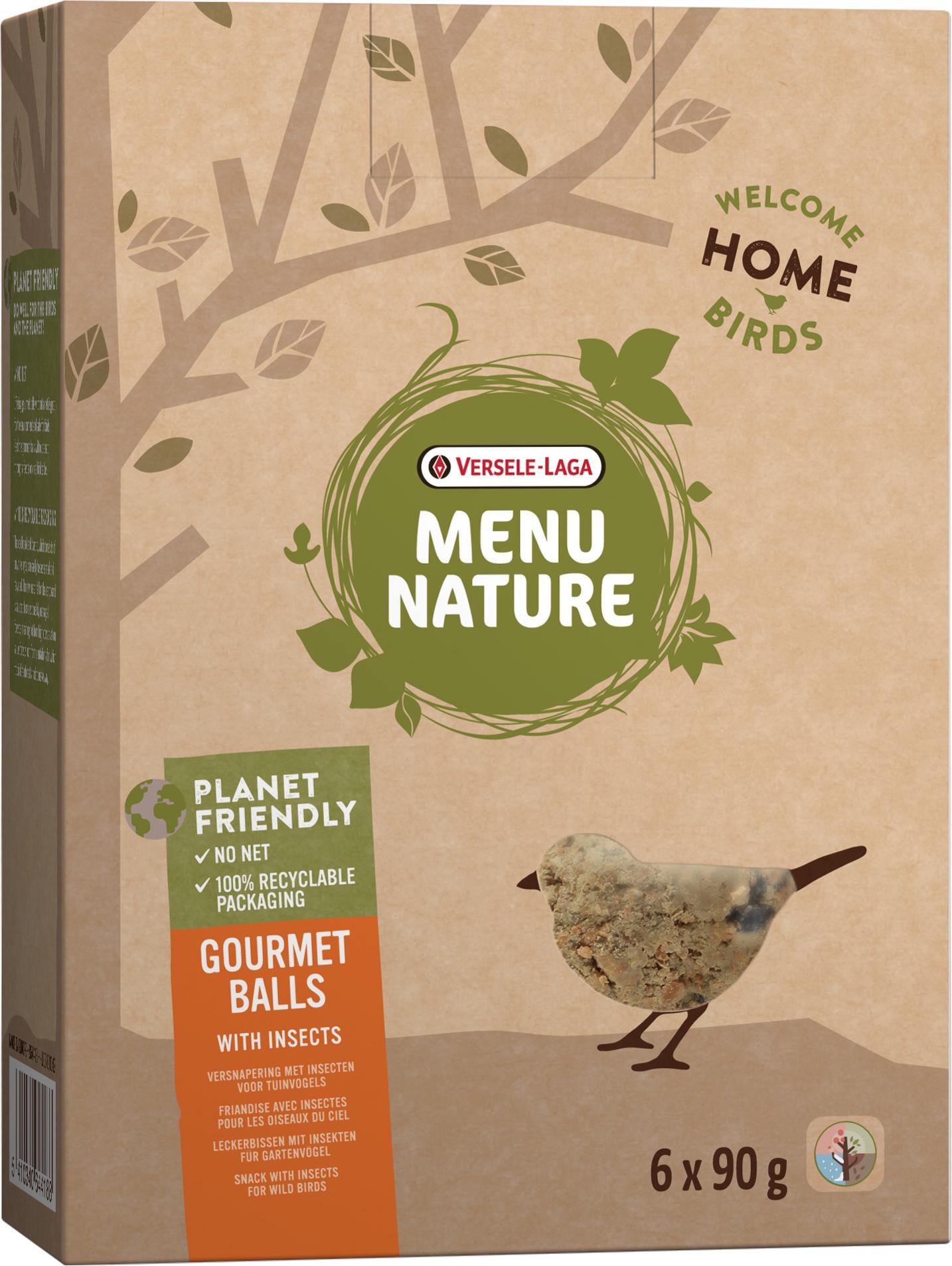 Versele Laga Versele-Laga Gourmet Balls With Insects, Box, Gemisch, 540 g, Universal, Getreide, pflanzliche Nebenerzeugnisse, Öle und Fette, Saaten, pflanzliche Eiweißextrakte,...
