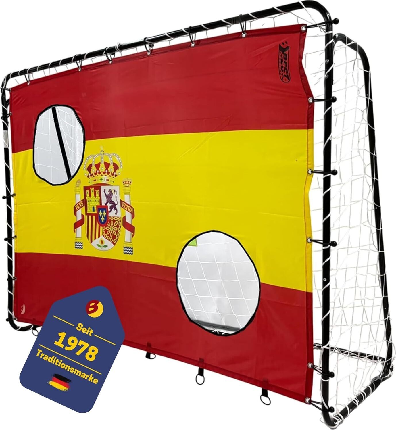 Best Sporting Torwand "Spanien" mit 2 Schusslöchern 193 x 150 cm 11062