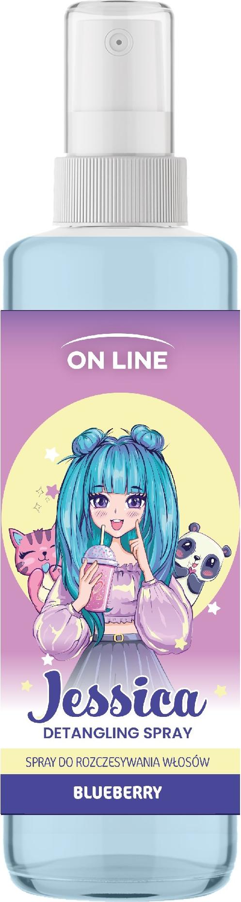 CARUNO ONLINE KIDS Jessica Entwirrungsspray - Blaubeere 200 ml