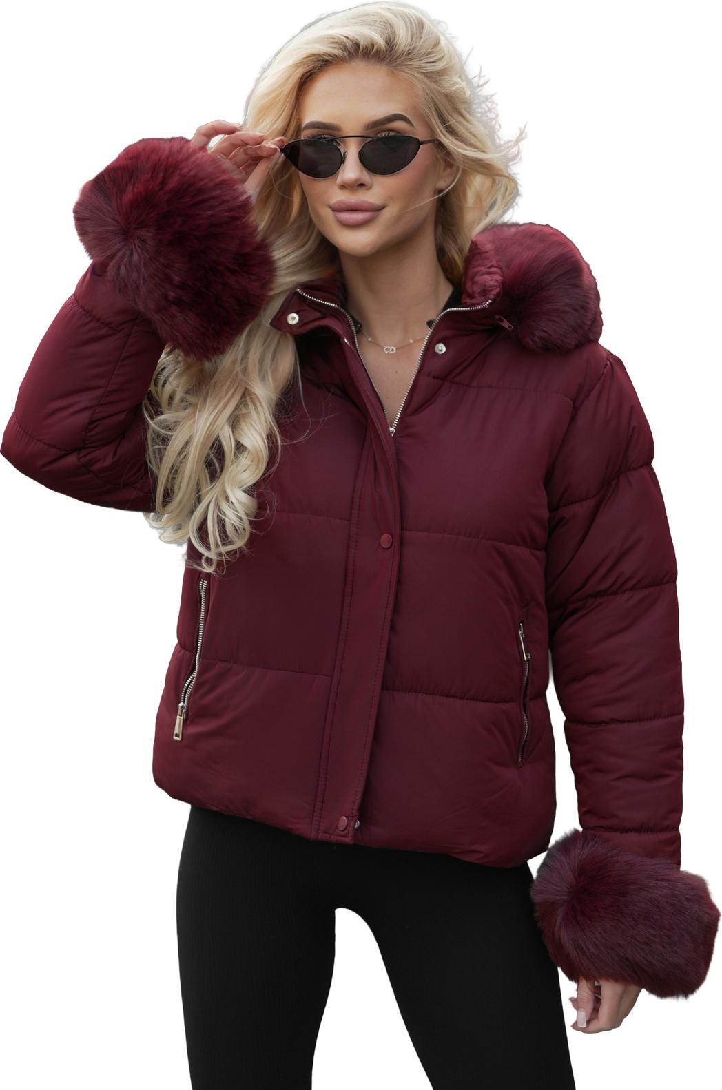 Damen Jacke Weinrot OZONEE JS/16M9282/06 L